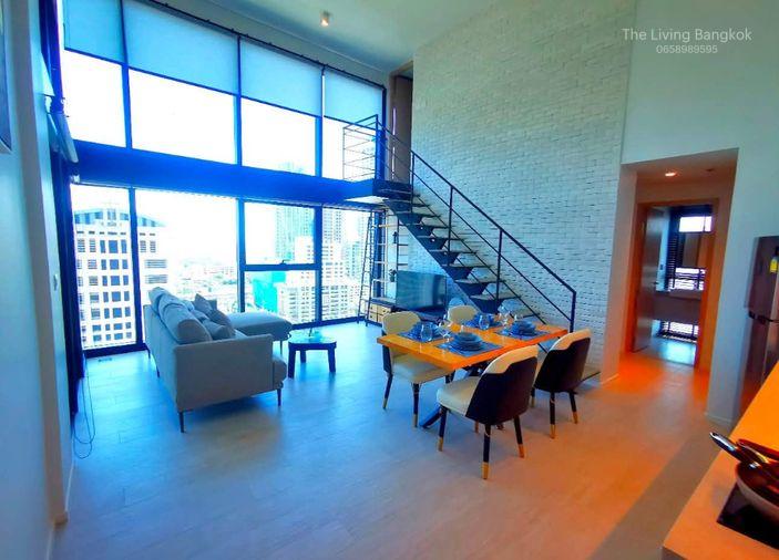 รูป ✨Condo for Rent : The Lofts Silom (BTS Saint Louis) (AP-02) (line : @condo91 - รูปที่ 3/19