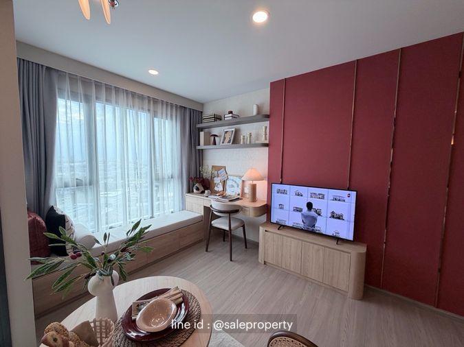 รูป Aspire Sukhumvit-Rama 4 34 ตร.ม. 1 ห้องนอน พร้อมอยู่ เฟอร์ครบ จบค่าใช้จ่ายด้วยฟรีค่าโอน - รูปที่ 2/6