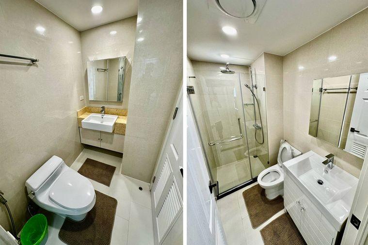 รูป Call : 081-849-0067 Condo Mayfair Place Sukhumvit 64 ใกล้ BTS ปุณณวิถี 300 เมตร ห้องใหม่ 74 ตารางเมตร 2 ห้องนอน 2 ห้องน้ำ วิวสระ ตกแต่งครบ - รูปที่ 8/12