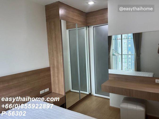 รูป P-56302 ให้เช่า (ริทึ่ม สุขุมวิท 50) | 35 ตร.ม. | วิวเมือง | ชั้น 14 | เฟอร์นิเจอร์ครบ | พร้อมเข้าอยู่ 📞 Line ID: @easythaihome | 085-592-2897 - รูปที่ 8/10