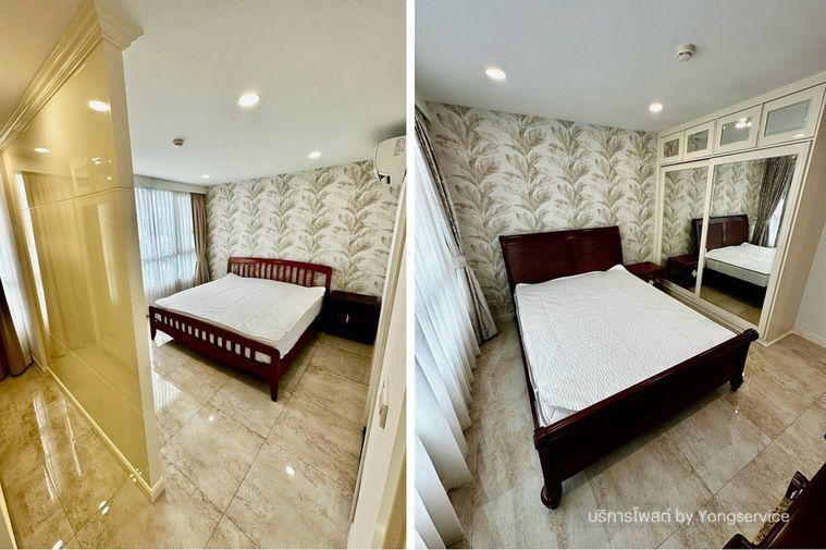 รูป Call : 081-849-0067 Condo Mayfair Place Sukhumvit 64 ใกล้ BTS ปุณณวิถี 300 เมตร ห้องใหม่ 74 ตารางเมตร 2 ห้องนอน 2 ห้องน้ำ วิวสระ ตกแต่งครบ - รูปที่ 7/12