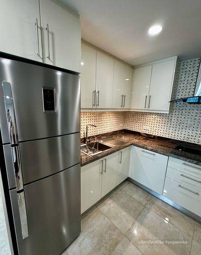 รูป Call : 081-849-0067 Condo Mayfair Place Sukhumvit 64 ใกล้ BTS ปุณณวิถี 300 เมตร ห้องใหม่ 74 ตารางเมตร 2 ห้องนอน 2 ห้องน้ำ วิวสระ ตกแต่งครบ - รูปที่ 4/12