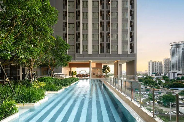 รูป Aspire Sukhumvit-Rama 4  34 ตร.ม. พร้อมเข้าอยู่ ฟรีค่าโอน ราคาพิเศษ - รูปที่ 2/8