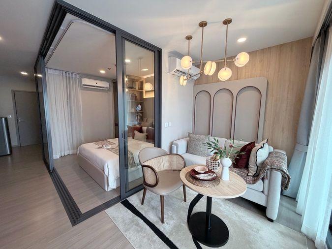 รูป Aspire Sukhumvit-Rama 4 34 ตร.ม. 1 ห้องนอน พร้อมอยู่ เฟอร์ครบ จบค่าใช้จ่ายด้วยฟรีค่าโอน - รูปที่ 6/6