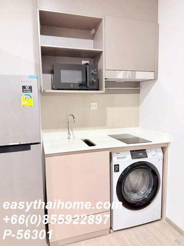 รูป P-56301 ให้เช่า  แอสปาย สุขุมวิท - พระราม 4 | ห้องสตูดิโอ | วิวสระว่ายน้ำ | ชั้น 9  | พร้อมเข้าอยู่ 📞 Line ID: @easythaihome | 085-592-2897 - รูปที่ 9/15