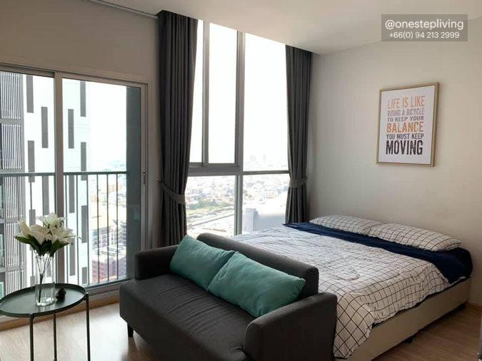 picture ðĢFor Rent: Noble Revolve Ratchada (MRT Cultural Center) 1bed Fully furnished, @onestepliving - 1/5