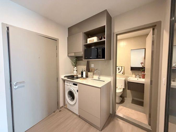 รูป Aspire Sukhumvit-Rama 4 34 ตร.ม. 1 ห้องนอน พร้อมอยู่ เฟอร์ครบ จบค่าใช้จ่ายด้วยฟรีค่าโอน - รูปที่ 5/6