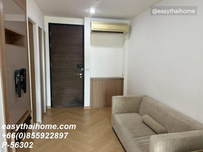 รูป P-56302 ให้เช่า (ริทึ่ม สุขุมวิท 50) | 35 ตร.ม. | วิวเมือง | ชั้น 14 | เฟอร์นิเจอร์ครบ | พร้อมเข้าอยู่ 📞 Line ID: @easythaihome | 085-592-2897 - รูปที่ 5/10