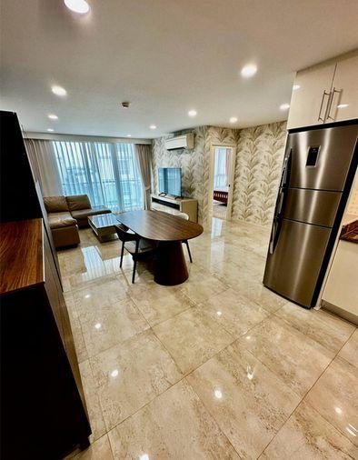 รูป Call : 081-849-0067 Condo Mayfair Place Sukhumvit 64 ใกล้ BTS ปุณณวิถี 300 เมตร ห้องใหม่ 74 ตารางเมตร 2 ห้องนอน 2 ห้องน้ำ วิวสระ ตกแต่งครบ - รูปที่ 2/12