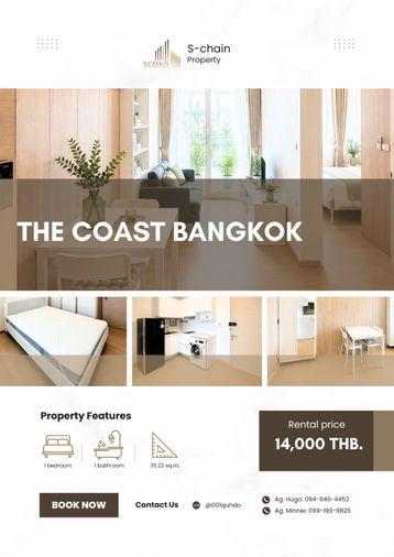 รูป 🩵🌷 For Rent 🎀 The Coast Bangkok 🎀 NO-015 - รูปที่ 1/8