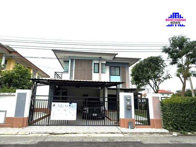 รูป 📢 ขายด่วน ราคาสุดคุ้ม!! บ้านเดี่ยว Baanfah Greenery Pakkred - Ratchapruek ทำเลปากเกร็ด-ราชพฤกษ์ บ้านใหม่ ✅ พร้อมเข้าอยู่ - รูปที่ 1/14