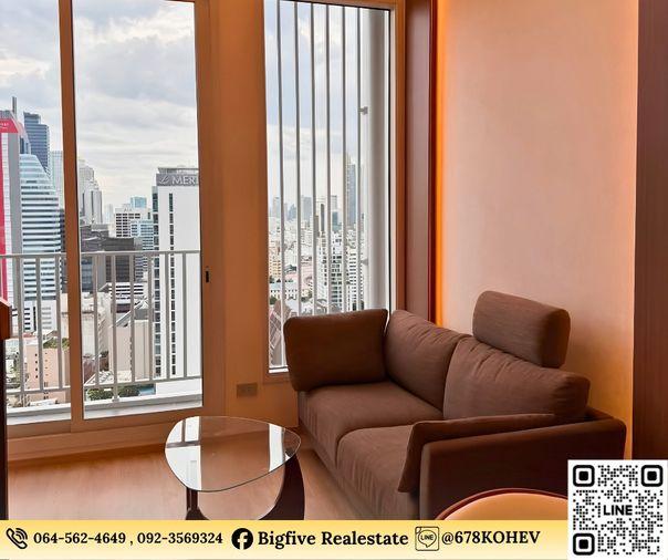 รูป CO69-0044   ให้เช่า CULTURE CHULA | DUPLEX 1 ห้องนอน 38 ตร.ม. ชั้น 21 | ใกล้ MRT สามย่าน  พร้อมอยู่ - รูปที่ 2/10