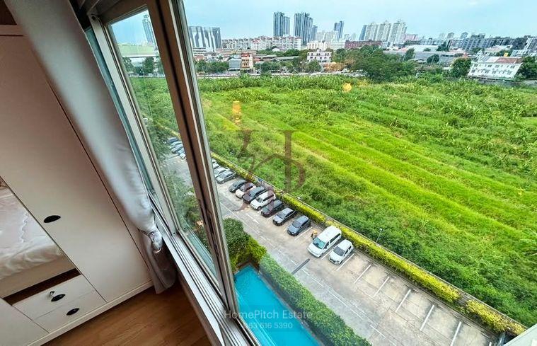 รูป 🏊 ให้เช่า Lumpini Ville Ramkhamhaeng 26 วิวสระว่ายน้ำ ใกล้ ABAC หัวหมาก นัดชม 063-616-5390 - รูปที่ 18/23