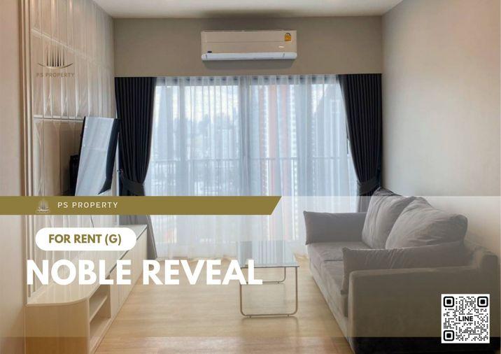 รูป ให้เช่า ✨ Noble Reveal ✨ เฟอร์นิเจอร์ และ เครื่องใช้ไฟฟ้าครบ ใกล้ BTS เอกมัย - รูปที่ 1/9