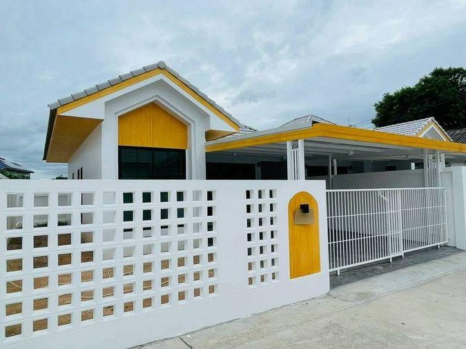 รูป  บ้านเดี่ยวสร้างใหม่ ราคาพิเศษ! ซากค้อ ศรีราชา ชลบุรี หน้าอยู่  - รูปที่ 14/15