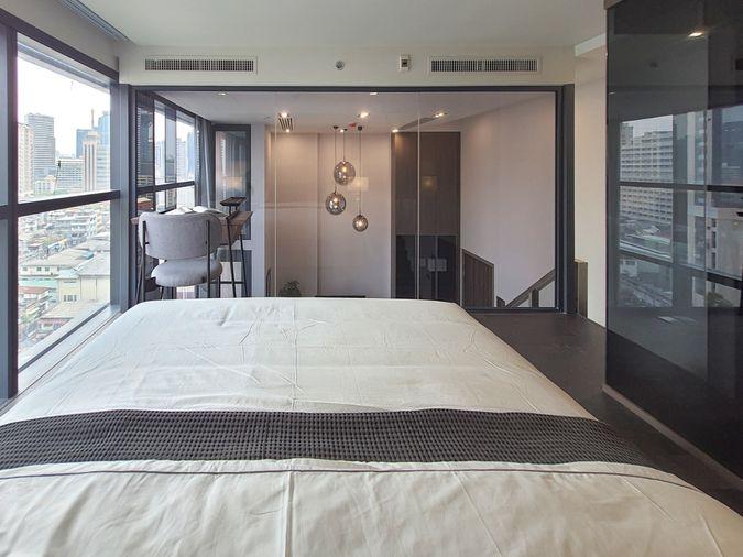รูป ให้เช่า Conner ราชเทวี 1Bed Loft 50ตรม คอนโดใกล้ BTS ราชเทวี MBK สยามพารากอน เซ็นทรัลเวิลด์ - รูปที่ 16/21
