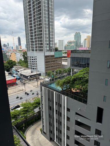 รูป 🔥ขายขาดทุน ต่ำกว่าตลาด🔥Life Asoke-Rama9 ห้องStudio 26sqm ชั้น10 ทิศใต้ Fully Furnished ทำเลดีใกล้ MRTพระราม9/ MRTกำแพงเพชร-เพชรบุรี - รูปที่ 10/11