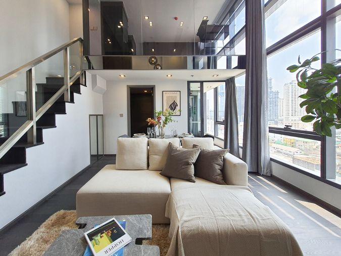 รูป ให้เช่า Conner ราชเทวี 1Bed Loft 50ตรม คอนโดใกล้ BTS ราชเทวี MBK สยามพารากอน เซ็นทรัลเวิลด์ - รูปที่ 1/21