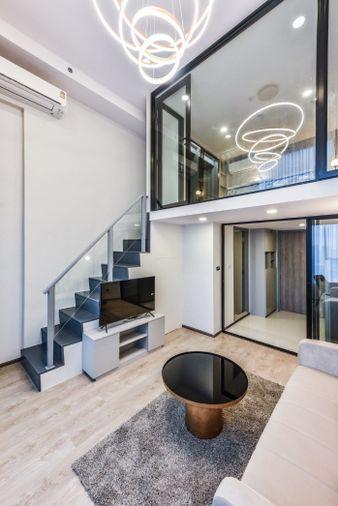 รูป ห้องว่าง* ✅ ✅ ให้เช่า - SOHO Bangkok Ratchada , Luxury Class Duplex พร้อมเข้าอยู่ ติดต่อไลน์ @bktasset โทร 095-325-8928 - รูปที่ 2/15