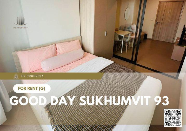 รูป ให้เช่า 🔥 Good Day Sukhumvit 93 🔥 เฟอร์นิเจอร์ และ เครื่องใช้ไฟฟ้าครบ ใกล้ BTS บางจาก - รูปที่ 1/10