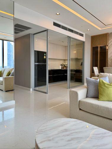 รูป ห้องว่าง* ✅ ✅ ให้เช่า - The Bangkok Sathorn , Ultimate Luxury 2 ห้องนอน พร้อมเข้าอยู่ ติดต่อไลน์ @bktasset โทร 095-325-8928 - รูปที่ 3/10