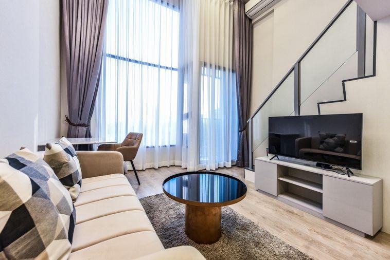 รูป ห้องว่าง* ✅ ✅ ให้เช่า - SOHO Bangkok Ratchada , Luxury Class Duplex พร้อมเข้าอยู่ ติดต่อไลน์ @bktasset โทร 095-325-8928 - รูปที่ 1/15
