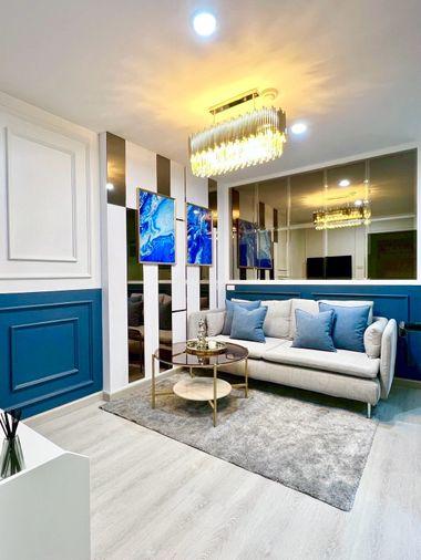 รูป 🔥 Lumpini Condo Town Bodindecha - Ramkhamhaeng | 1 Bedroom | 29 ตร.ม. | ชั้น 1 อาคาร D | 12,000 บาท/เดือน - รูปที่ 8/9