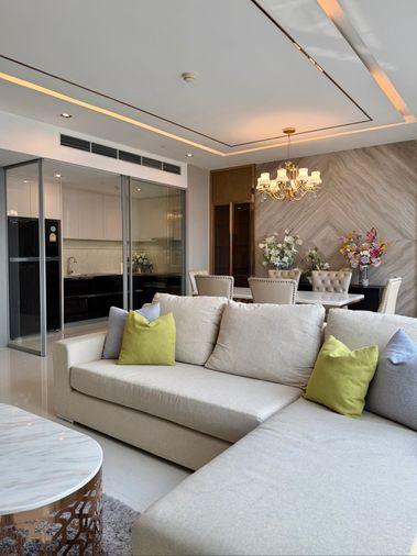รูป ห้องว่าง* ✅ ✅ ให้เช่า - The Bangkok Sathorn , Ultimate Luxury 2 ห้องนอน พร้อมเข้าอยู่ ติดต่อไลน์ @bktasset โทร 095-325-8928 - รูปที่ 1/10