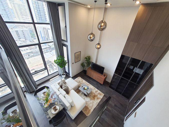 รูป ให้เช่า Conner ราชเทวี 1Bed Loft 50ตรม คอนโดใกล้ BTS ราชเทวี MBK สยามพารากอน เซ็นทรัลเวิลด์ - รูปที่ 17/21