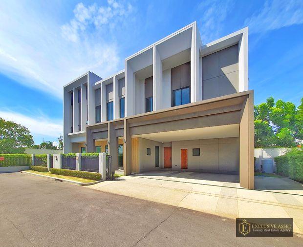 รูป ขายบ้านเดี่ยวแปลงริม บางกอกบูเลอวาร์ด ซิกเนเจอร์ เวสต์เกต 115.1 ตรว. 4 นอน 5น้ำ แปลงใหญ่พื้นที่ใช้ 439 ตรม. เจ้าของไม่เคยอยู่ บนถนน กาญจนาภิเษก - รูปที่ 2/30