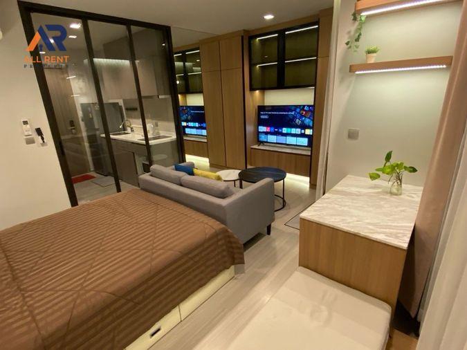 รูป 🏙️ LIFE ASOKE - RAMA 9 ห้อง Studio ขนาดกำลังดี ทำเลอโศก–พระราม 9 เดินทางสะดวก ใกล้ MRT และแหล่งไลฟ์สไตล์ ✨ - รูปที่ 3/7