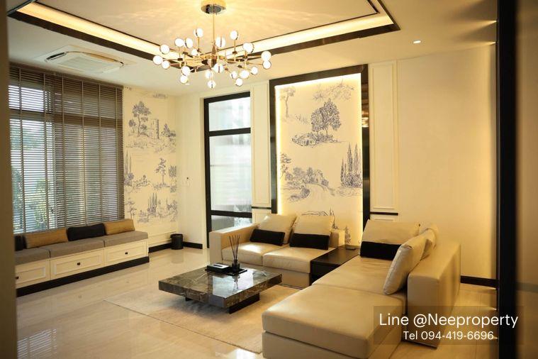 รูป ให้เช่า บ้านเดี่ยวหลังใหญ่ Perfect Masterpiece พระราม 9-กรุงเทพกรีฑา แต่งครบทั้งหลัง พร้อมเข้าอยู่ทันที (H6953) - รูปที่ 1/41