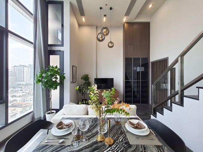 รูป ให้เช่า Conner ราชเทวี 1Bed Loft 50ตรม คอนโดใกล้ BTS ราชเทวี MBK สยามพารากอน เซ็นทรัลเวิลด์ - รูปที่ 2/21