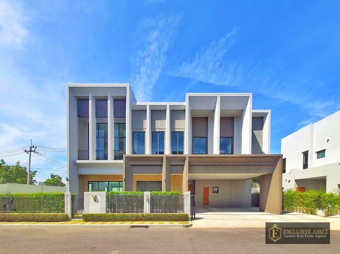 รูป ขายบ้านเดี่ยวแปลงริม บางกอกบูเลอวาร์ด ซิกเนเจอร์ เวสต์เกต 115.1 ตรว. 4 นอน 5น้ำ แปลงใหญ่พื้นที่ใช้ 439 ตรม. เจ้าของไม่เคยอยู่ บนถนน กาญจนาภิเษก - รูปที่ 1/30