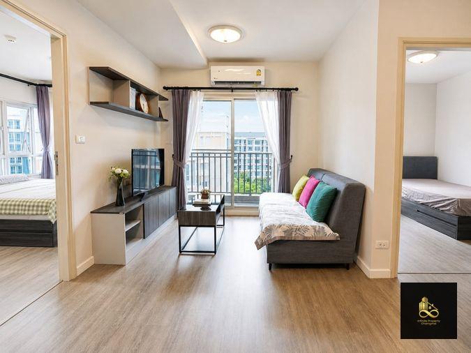 รูป 🌿🏙️ ให้เช่า D Condo Rin | 2 ห้องนอน 2 ห้องน้ำ | 55 ตร.ม. | ชั้น 7 | วิวดอยสุเทพ - รูปที่ 13/23