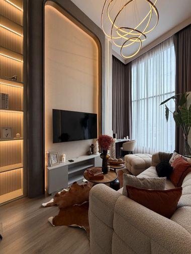 รูป ห้องว่าง* ✅ ✅ ให้เช่า - SOHO Bangkok Ratchada , Luxury Duplex 2 ห้องนอน พร้อมเข้าอยู่ ติดต่อไลน์ @bktasset โทร 095-325-8928 - รูปที่ 1/20