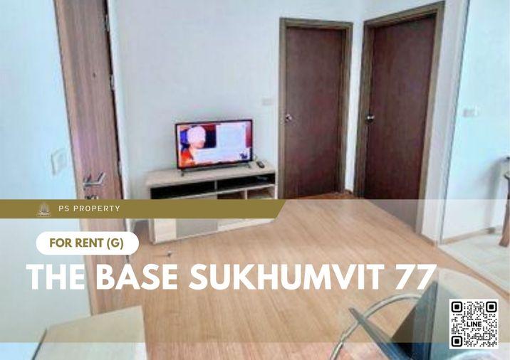 รูป ให้เช่า ✨ The Base Sukhumvit 77 ✨ เฟอร์นิเจอร์ และ เครื่องใช้ไฟฟ้าครบ ใกล้ BTS อ่อนนุช - รูปที่ 1/8