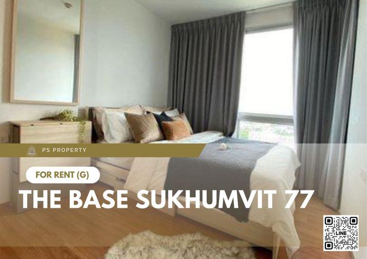 รูป ให้เช่า 🔥 The Base Sukhumvit 77 🔥 เฟอร์นิเจอร์ และ เครื่องใช้ไฟฟ้าครบ ใกล้ BTS อ่อนนุช - รูปที่ 1/7