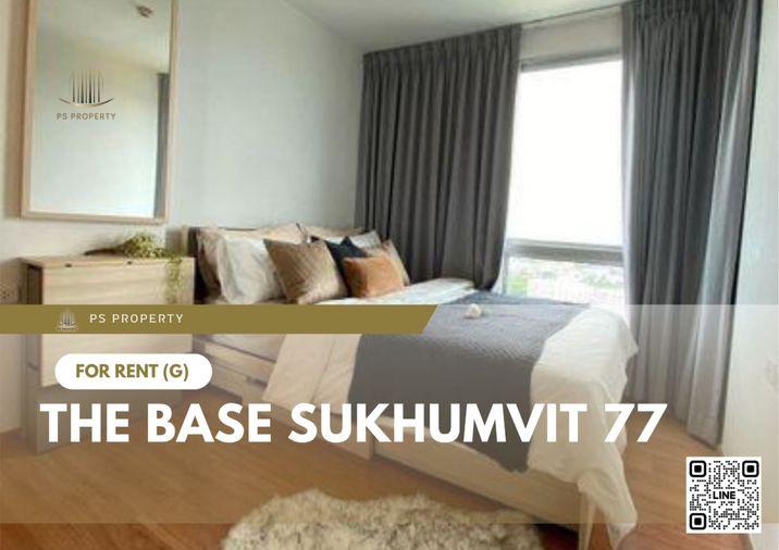 รูป ให้เช่า 🔥 The Base Sukhumvit 77 🔥 เฟอร์นิเจอร์ และ เครื่องใช้ไฟฟ้าครบ ใกล้ BTS อ่อนนุช - รูปที่ 1/7