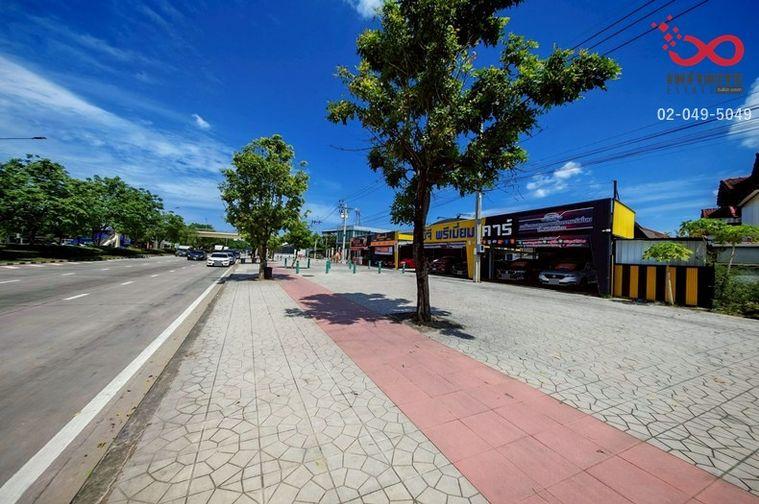 รูป ขายที่ดินถมแล้ว 366 ตร.ว. ติดถนนเทพรักษ์ บางเขน ผังสีเหลือง ย.3  - รูปที่ 1/6