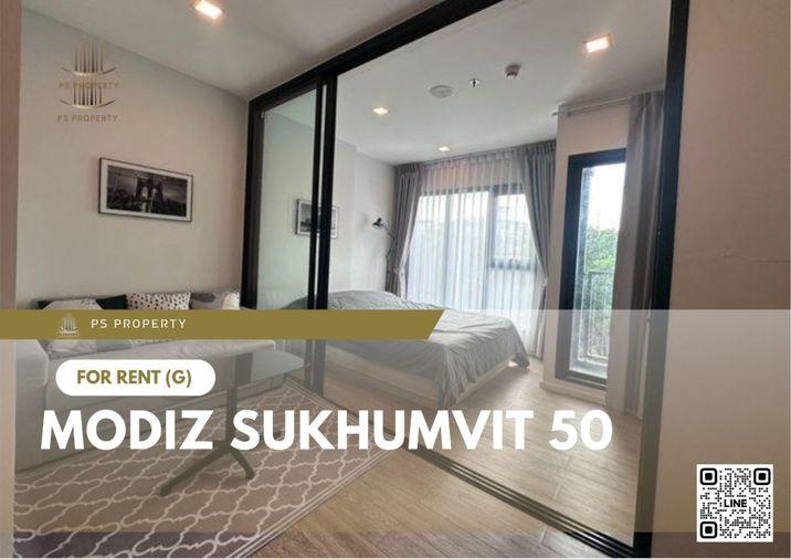 รูป ให้เช่า 📍 MODIZ Sukhumvit 50 📍 ใกล้ BTS อ่อนนุช เฟอร์นิเจอร์ และ เครื่องใช้ไฟฟ้าครบ - รูปที่ 1/10