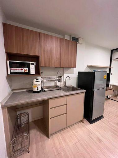 รูป 💎ให้เช่าคอนโด✨ “Kave Condo” ตรงข้ามม.กรุงเทพ เดินข้ามสะพานลอยถึงมหาลัยเลย🎉 - รูปที่ 9/11