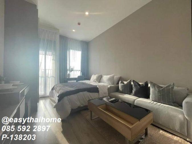 รูป P-138203 🔥 ให้เช่าคอนโด Knightsbridge Prime Onnut ชั้น 20 วิวเมือง เฟอร์ครบ เครื่องใช้ไฟฟ้าครบ พร้อมอยู่ Line ID: @easythaihome 085-592-2897 - รูปที่ 9/14
