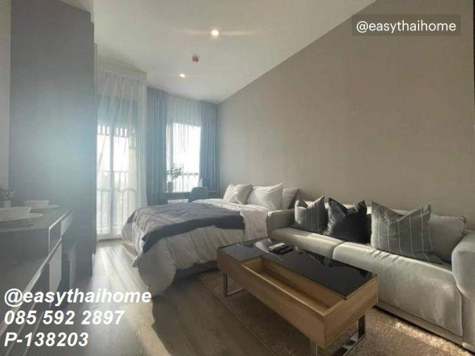 รูป P-138203 🔥 ให้เช่าคอนโด Knightsbridge Prime Onnut ชั้น 20 วิวเมือง เฟอร์ครบ เครื่องใช้ไฟฟ้าครบ พร้อมอยู่ Line ID: @easythaihome 085-592-2897 - รูปที่ 9/14