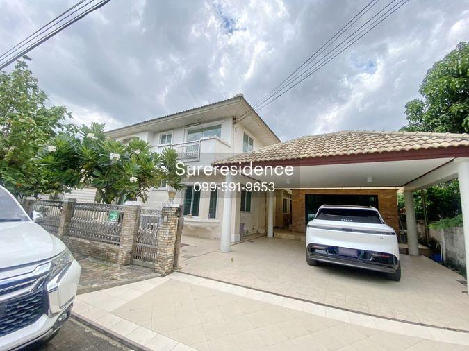 รูป H0827♚ขาย บ้านเดี่ยว 4 ห้องนอน⚝หมู่บ้านชวนชื่น รามอินทรา 65♜MRT วัชรพล∞099-5919653,065-9423251▚Line@sureresidence - รูปที่ 20/25