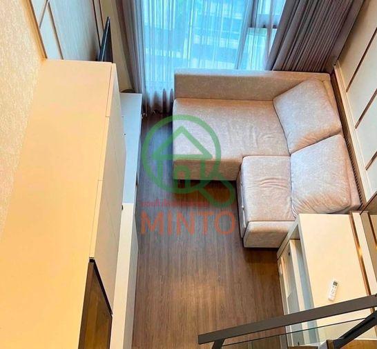 รูป 🚇 ปล่อยเช่า Knightsbridge Space Rama 9 ห้องหรูดีไซน์ Duo Space เพดานสูง 4.2 เมตร สเปกแรร์ 2 นอนใหญ่ แอร์ 3 ตัววิวมุมสูงสวยสับ! 🏙️ - รูปที่ 12/14