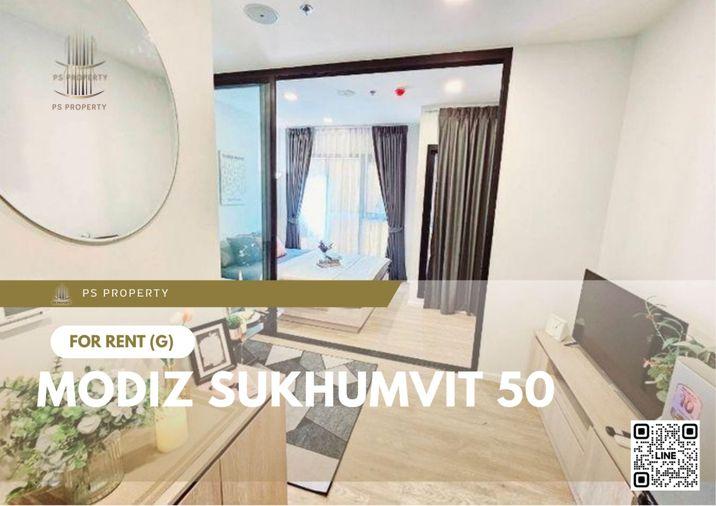 รูป ให้เช่า 📌Modiz Sukhumvit 50📌 ห้องสวย เฟอร์ครบ เครื่องใช้ไฟฟ้าพร้อม เดนิทางสะดวก 🚝ใกล้ BTS อ่อนนุช - รูปที่ 1/9