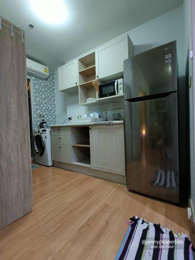 รูป ห้องสวยชั้นสูง ลมดีมาก! 1 Bed 29 ตร.ม. เฟอร์ครบ! 🧺 - รูปที่ 7/24
