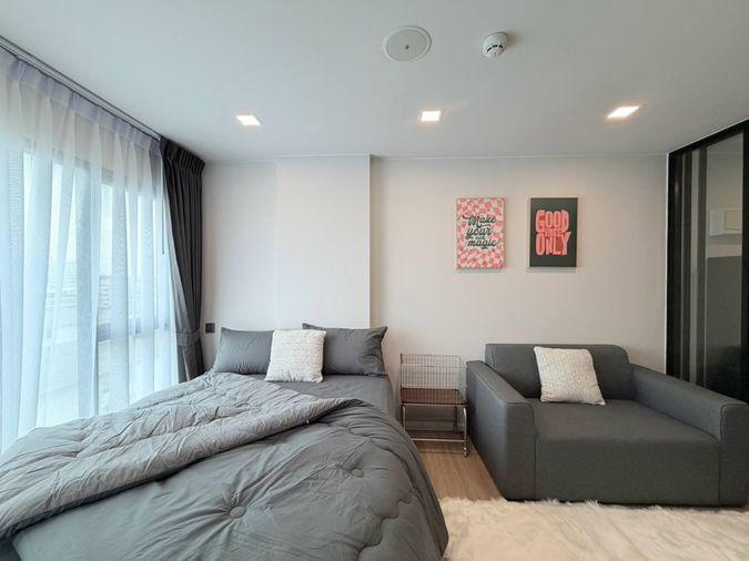 รูป 🏡 ให้เช่า Atmoz Flow Minburi | ห้องตกแต่งสวยงาม ถ่ายจากห้องจริง📸 ✨ ผู้เช่าได้เข้าอยู่เป็นท่านแรก - รูปที่ 6/14