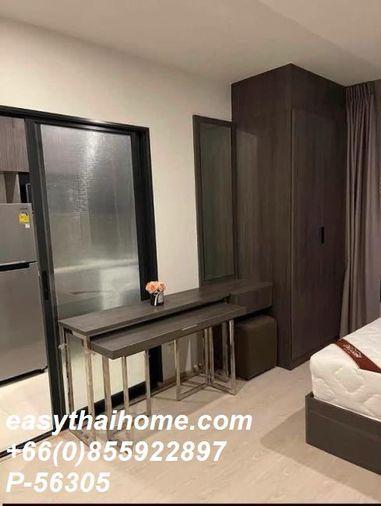 รูป P-56305 ให้เช่า  (เอลลิโอ เดล เนสท์ อุดมสุข) | ห้องสตูดิโอ | วิวเมือง  | เฟอร์นิเจอร์ครบ | พร้อมเข้าอยู่ 📞 Line ID: @easythaihome | 085-592-2897 - รูปที่ 4/15